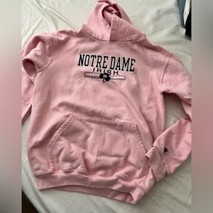 Champion Notre Dame Childs XL hoodie